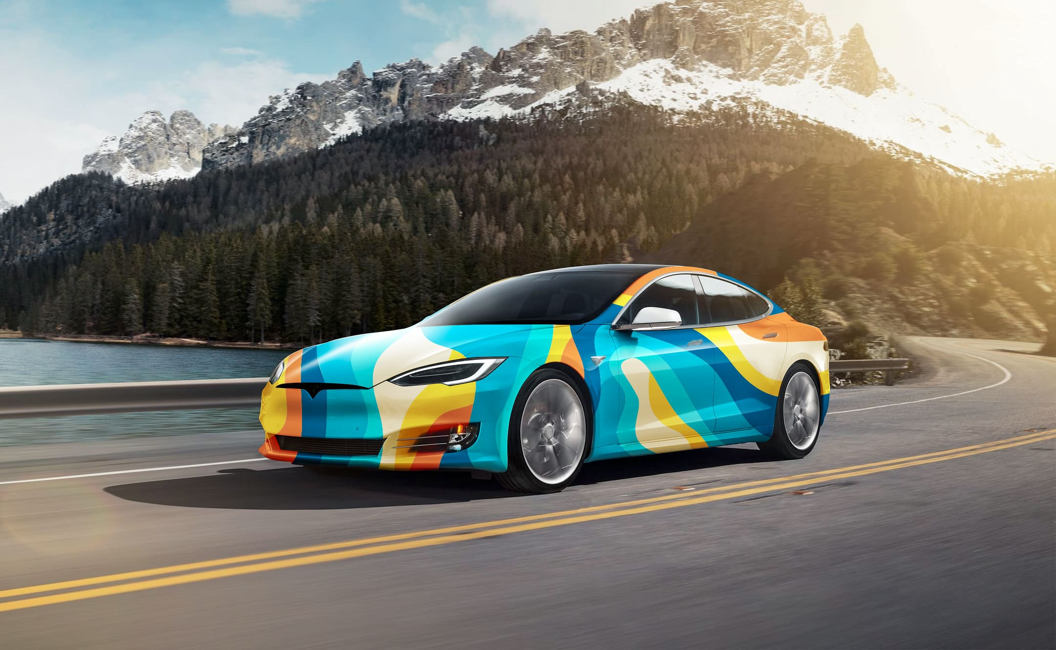Vehicle Vinyl Wraps