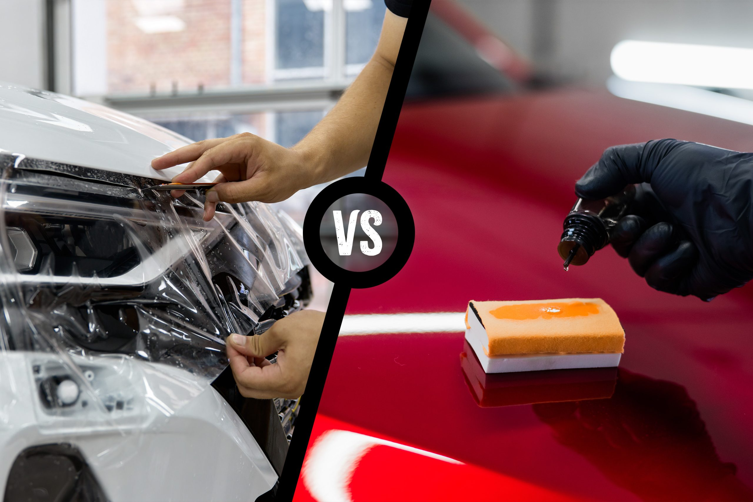 ceramic coating and paint protection film